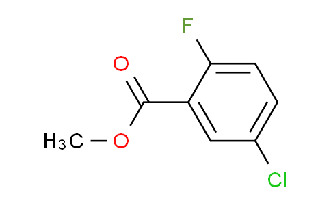 CAS No. 57381-36-9, methyl 5-chloro-2-fluorobenzoate