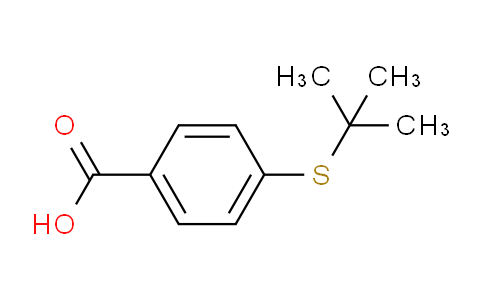 CAS No. 13205-51-1, 4-(tert-Butylsulfanyl)benzoic acid