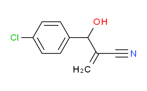 CAS No. 22056-04-8, 2-[(4-Chlorophenyl)(hydroxy)methyl]prop-2-enenitrile