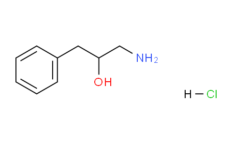 CAS No. 22820-51-5, 1-Amino-2-hydroxy-3-phenylpropane, HCl