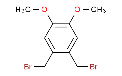 CAS No. 26726-81-8, 1,2-Bis(bromomethyl)-4,5-dimethoxybenzene