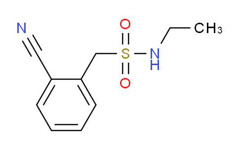 CAS No. 27350-14-7, 1-(2-Cyanophenyl)-N-ethylmethanesulfonamide