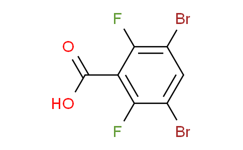 CAS No. 28314-84-3, 3,5-Dibromo-2,6-difluorobenzoic acid