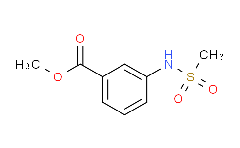 CAS No. 32087-05-1, 3-[(Methylsulfonyl)amino]-benzoic acid methyl ester