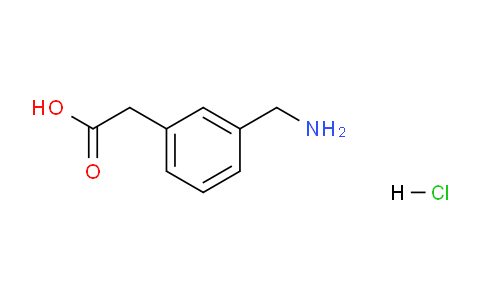 CAS No. 42288-55-1, [3-(Aminomethyl)phenyl]acetic acid hydrochloride
