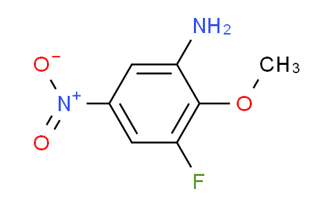 CAS No. 443-43-6, 3-Fluoro-2-methoxy-5-nitroaniline