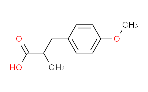 CAS No. 52427-11-9, 3-(4-Methoxyphenyl)-2-methylpropanoic acid