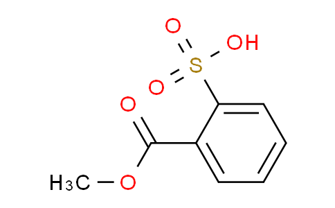 CAS No. 57897-77-5, 2-(methoxycarbonyl)benzenesulfonic acid