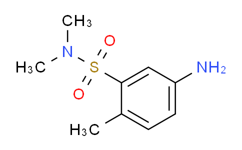 CAS No. 6331-67-5, 5-Amino-2,n,n-trimethyl-benzenesulfonamide