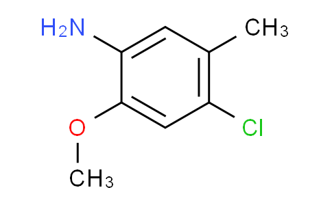 CAS No. 6376-14-3, 4-Chloro-2-methoxy-5-methylaniline