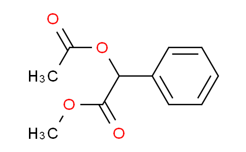 CAS No. 947-94-4, methyl 2-(acetyloxy)-2-phenylacetate