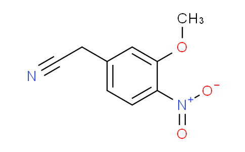 CAS No. 104103-16-4, 2-(3-methoxy-4-nitrophenyl)acetonitrile