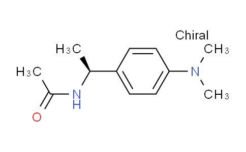 CAS No. 1359658-33-5, (S)-N-(1-(4-(Dimethylamino)phenyl)ethyl)acetamide