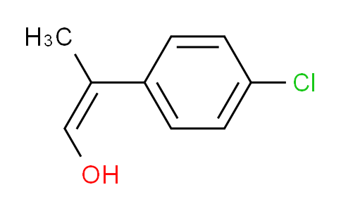 CAS No. 53283-56-0, (2Z)-2-(4-Chlorophenyl)-3-hydroxyprop-2-ene