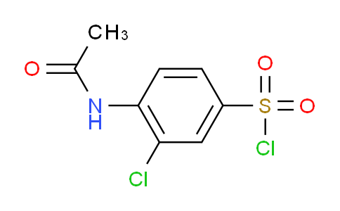 CAS No. 16761-18-5, 4-Acetamido-3-chlorobenzene-1-sulfonyl chloride