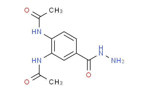 CAS No. 175204-20-3, N,N'-(4-(Hydrazinecarbonyl)-1,2-phenylene)diacetamide