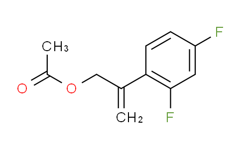 CAS No. 149809-34-7, 2-(2,4-Difluorophenyl)allyl acetate