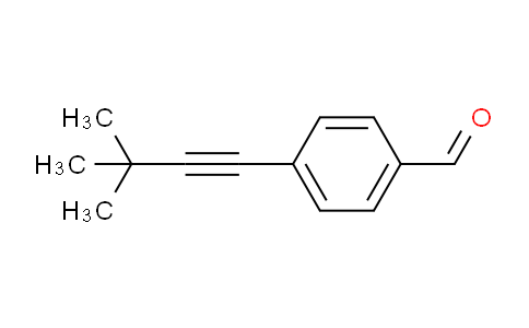 CAS No. 173592-71-7, 4-(3,3-Dimethylbut-1-yn-1-yl)benzaldehyde