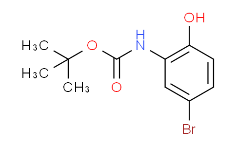 CAS No. 719310-30-2, tert-Butyl (5-bromo-2-hydroxyphenyl)carbamate