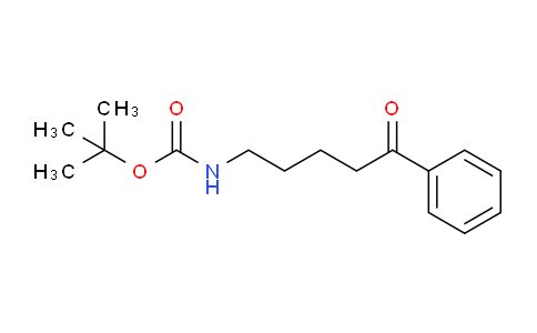 CAS No. 116437-42-4, tert-Butyl (5-oxo-5-phenylpentyl)carbamate