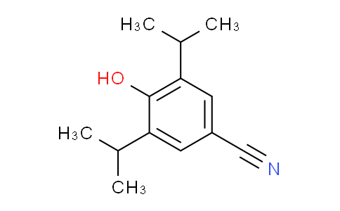 CAS No. 4917-31-1, 4-Hydroxy-3,5-diisopropylbenzonitrile