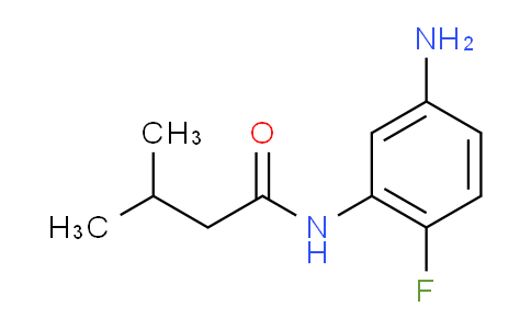 CAS No. 926252-88-2, N-(5-Amino-2-fluorophenyl)-3-methylbutanamide