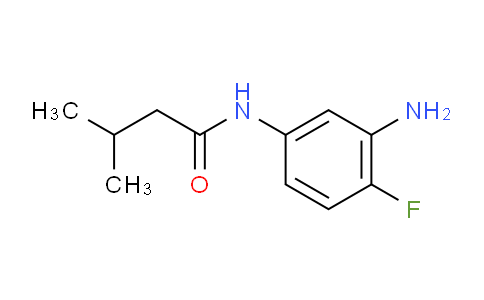 CAS No. 926185-47-9, N-(3-Amino-4-fluorophenyl)-3-methylbutanamide