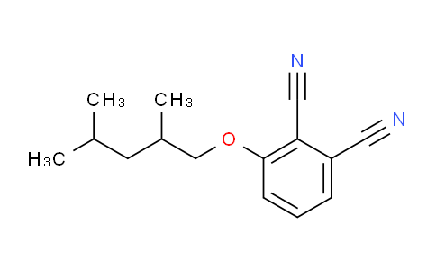 CAS No. 176110-82-0, 3-((2,4-Dimethylpentyl)oxy)phthalonitrile