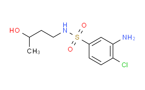 CAS No. 1219982-99-6, 3-Amino-4-chloro-N-(3-hydroxybutyl)benzenesulfonamide