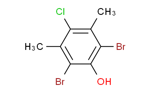 CAS No. 175204-32-7, 2,6-Dibromo-4-chloro-3,5-dimethylphenol