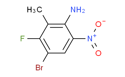 CAS No. 952183-01-6, 4-Bromo-3-fluoro-2-methyl-6-nitroaniline