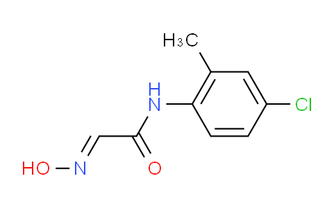 CAS No. 13208-93-0, N-(4-Chloro-2-methylphenyl)-2-(hydroxyimino)acetamide