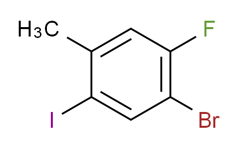 CAS No. 870704-15-7, 1-Bromo-2-fluoro-5-iodo-4-methylbenzene