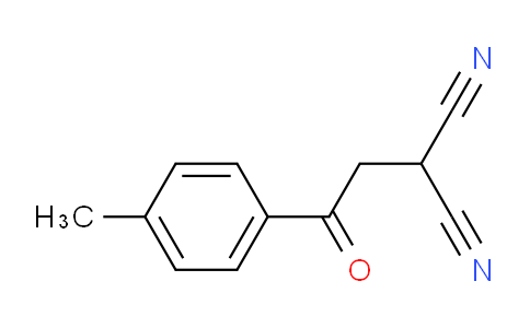 CAS No. 26454-80-8, 2-(2-Oxo-2-(p-tolyl)ethyl)malononitrile