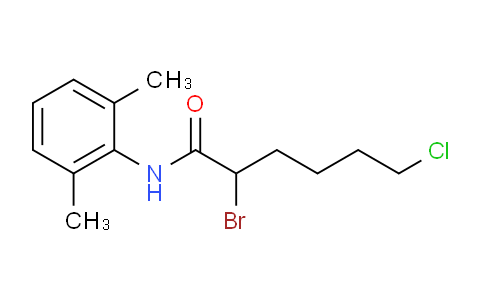 DY746158 | 172098-60-1 | 2-Bromo-6-chloro-N-(2,6-dimethylphenyl)hexanamide