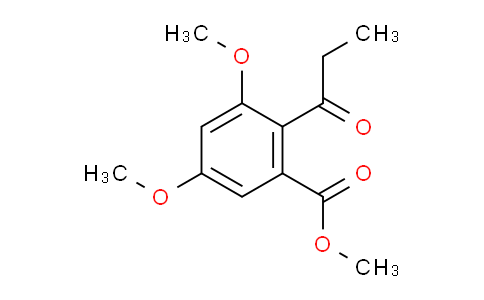 CAS No. 175278-05-4, Methyl 3,5-dimethoxy-2-propionylbenzoate