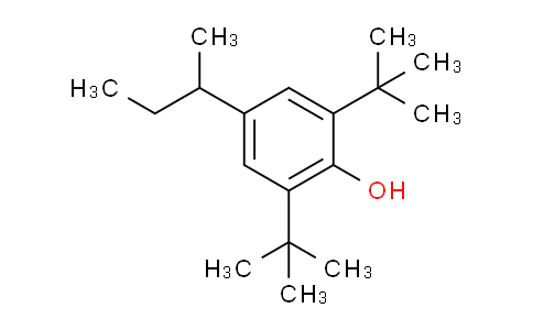 CAS No. 17540-75-9, 4-(sec-Butyl)-2,6-di-tert-butylphenol