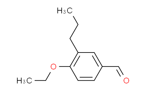 CAS No. 883540-86-1, 4-Ethoxy-3-propylbenzaldehyde