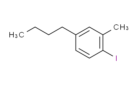 CAS No. 175278-38-3, 4-Butyl-1-iodo-2-methylbenzene