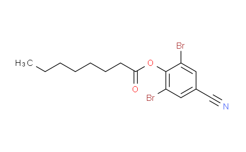 CAS No. 1689-99-2, 2,6-Dibromo-4-cyanophenyl octanoate