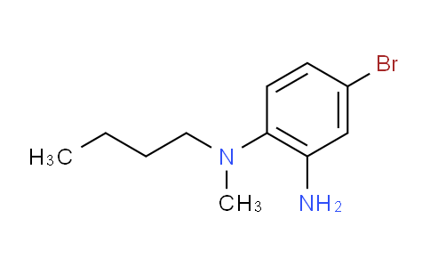 CAS No. 1017032-76-6, 4-Bromo-N1-butyl-N1-methylbenzene-1,2-diamine