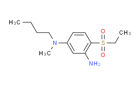 CAS No. 1219957-17-1, N1-Butyl-4-(ethylsulfonyl)-N1-methylbenzene-1,3-diamine