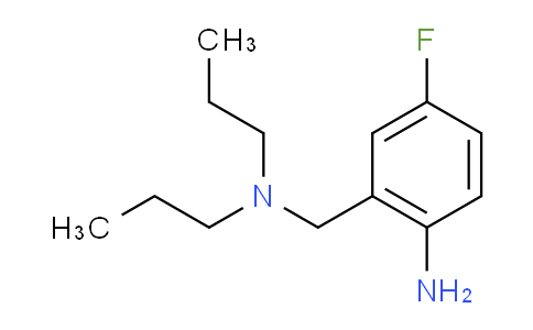 CAS No. 1156224-98-4, 2-((Dipropylamino)methyl)-4-fluoroaniline