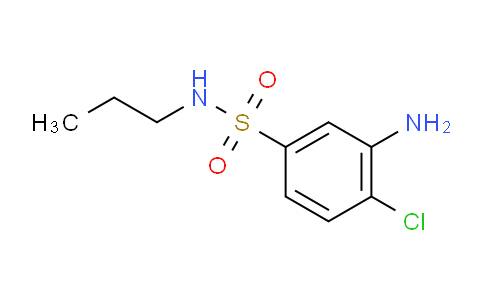 CAS No. 1017409-30-1, 3-Amino-4-chloro-N-propylbenzenesulfonamide