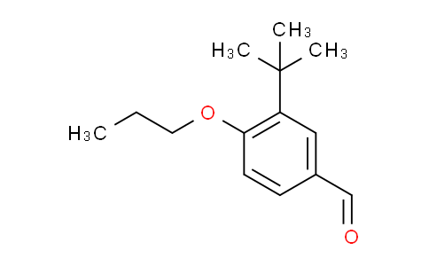 CAS No. 170100-75-1, 3-(tert-Butyl)-4-propoxybenzaldehyde