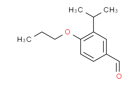 CAS No. 883538-71-4, 3-Isopropyl-4-propoxybenzaldehyde