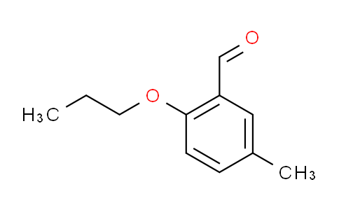 CAS No. 883531-97-3, 5-Methyl-2-propoxybenzaldehyde