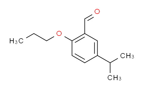 CAS No. 883538-79-2, 5-Isopropyl-2-propoxybenzaldehyde