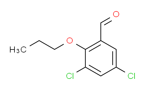 CAS No. 883532-89-6, 3,5-Dichloro-2-propoxybenzaldehyde