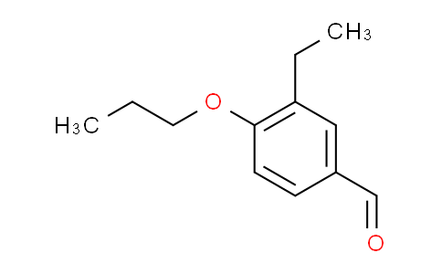 CAS No. 883528-54-9, 3-Ethyl-4-propoxybenzaldehyde